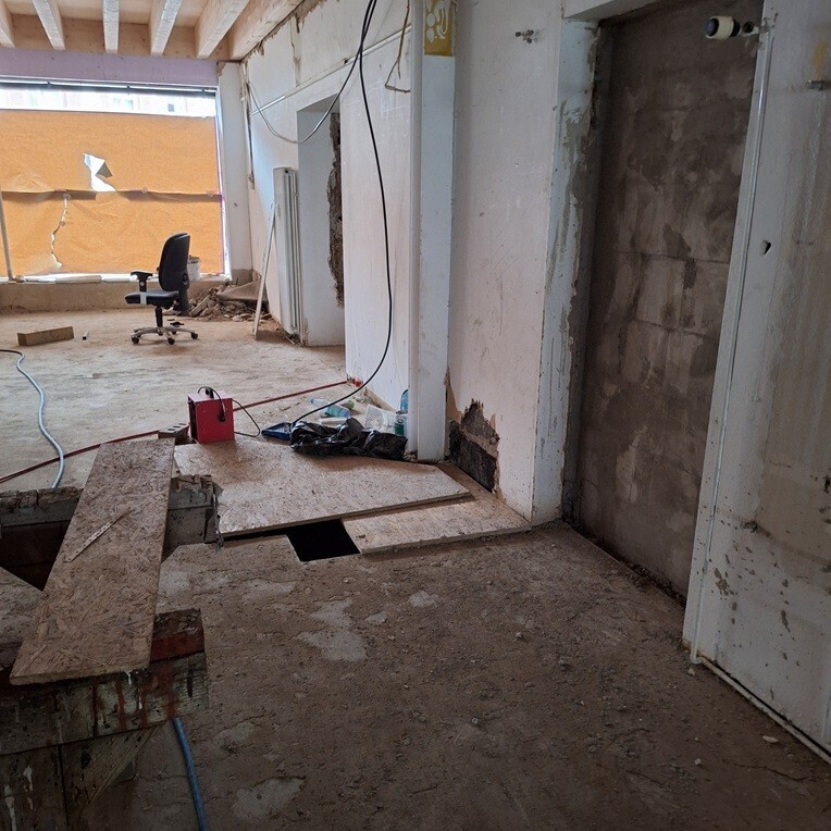 3 Vorbereitung für WC-Bereich