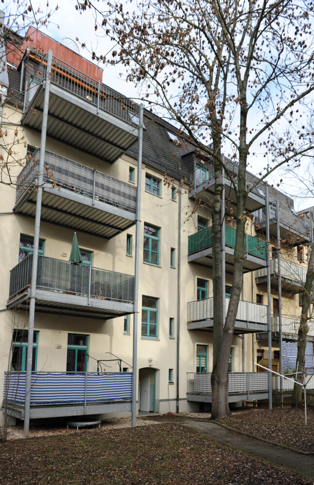Friedrich-Engels 64, WE 8, Rückfassade