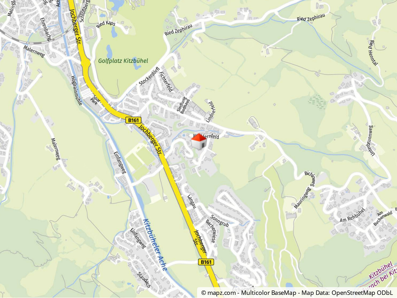 Geolyzer Kartenausschnitt