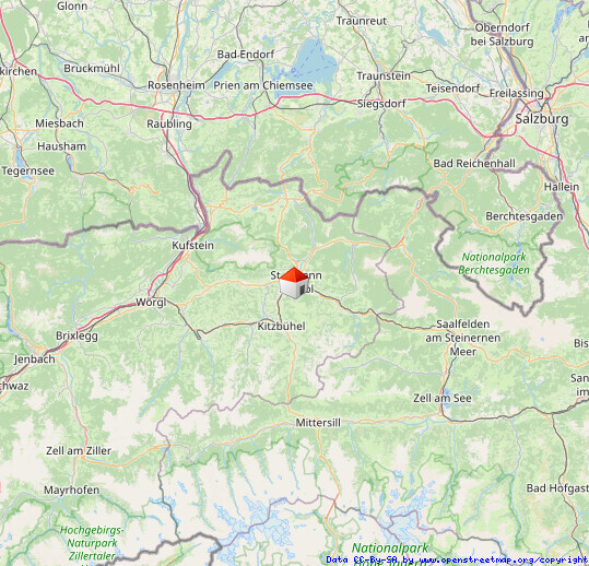Inmitten der Kitzbühler Alpen 
