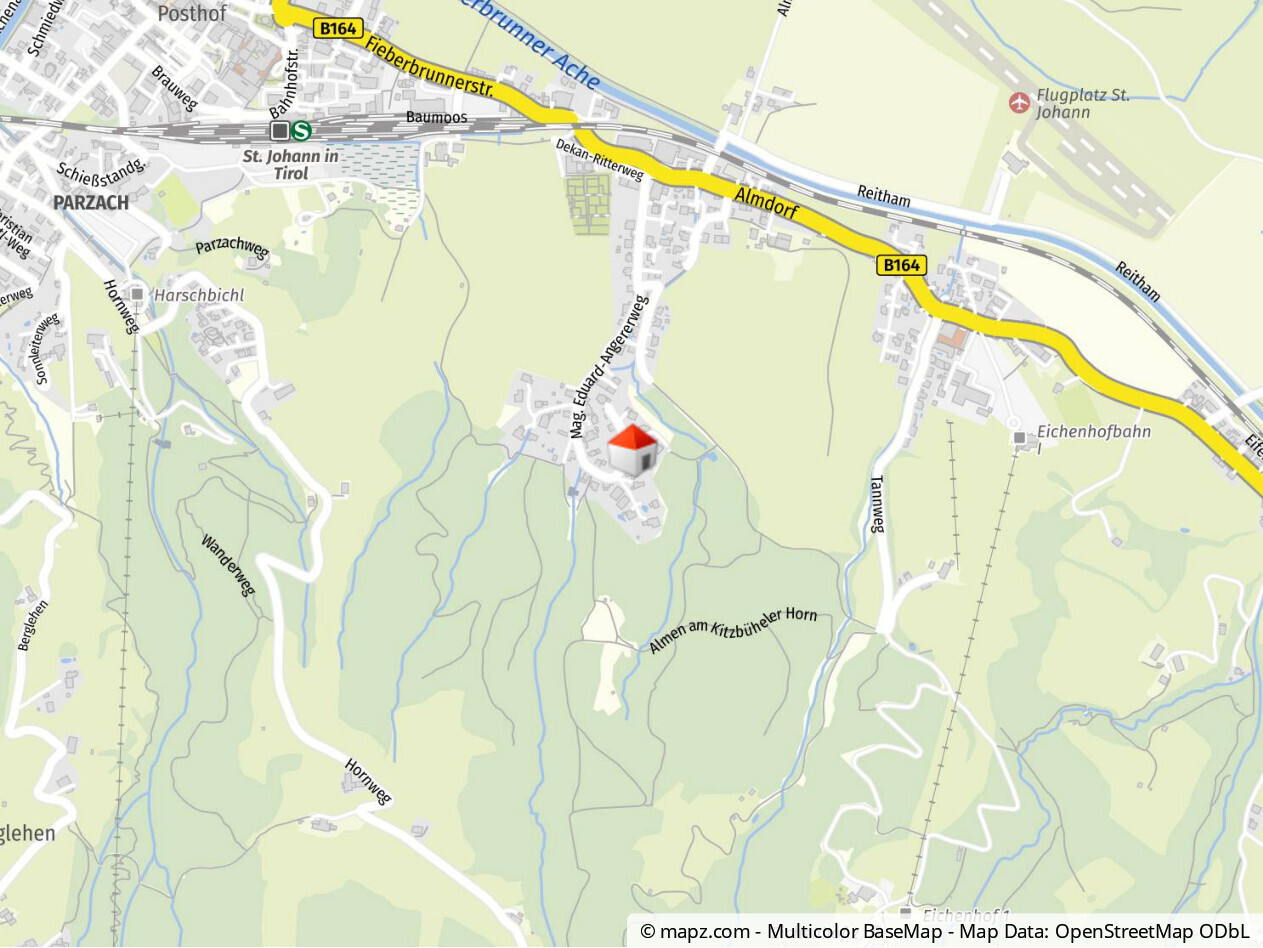 Geolyzer Kartenausschnitt
