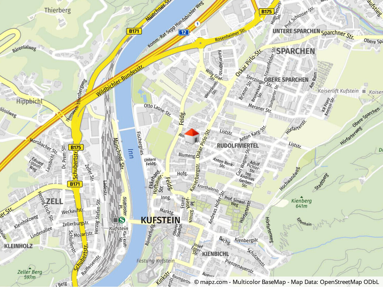 Festungsstadt Kufstein die Perle Tirols