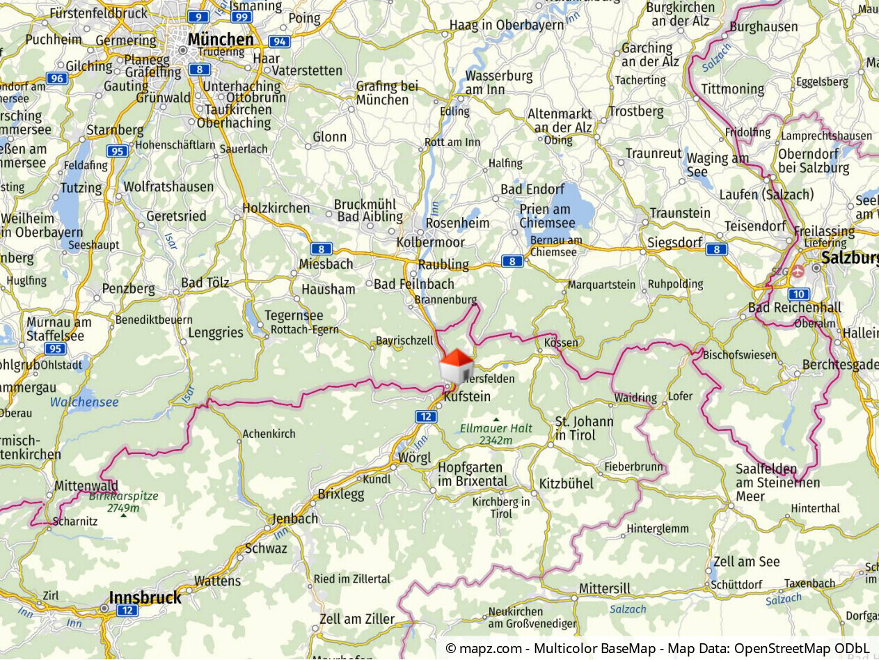 Zentral zwischen München Salzburg Innsbruck