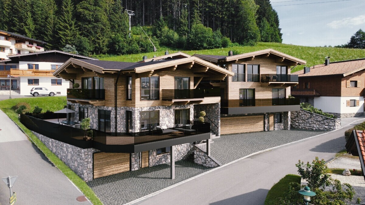 Chalets an der Skipiste