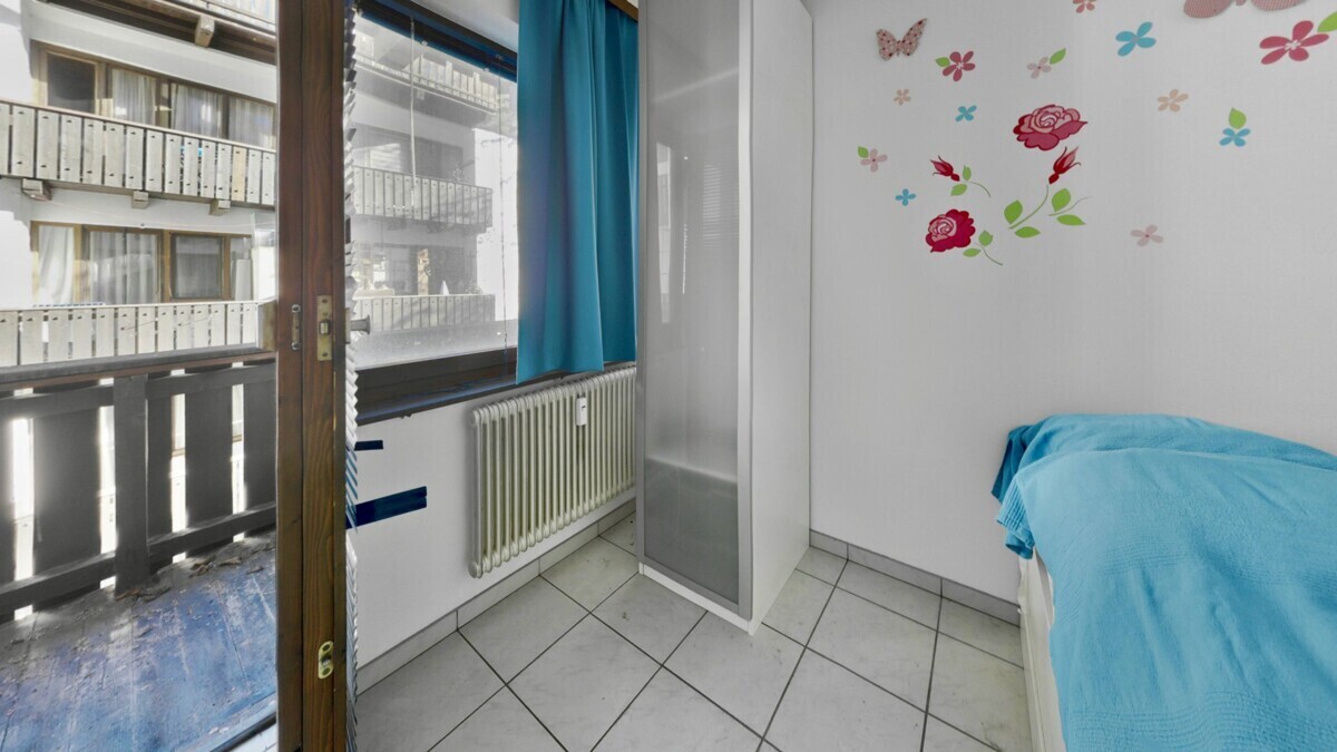 Schlafzimmer mit Balkon