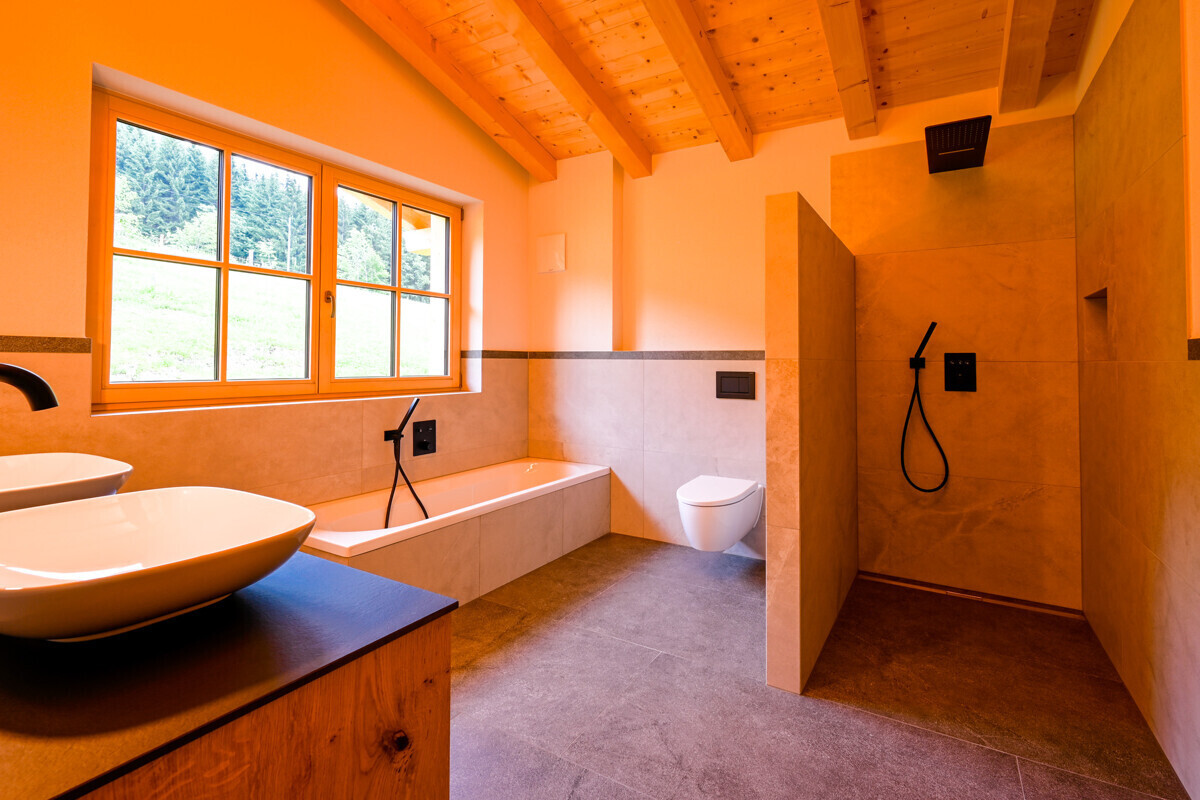 Badezimmer-Chalet-in-Hopfgarten