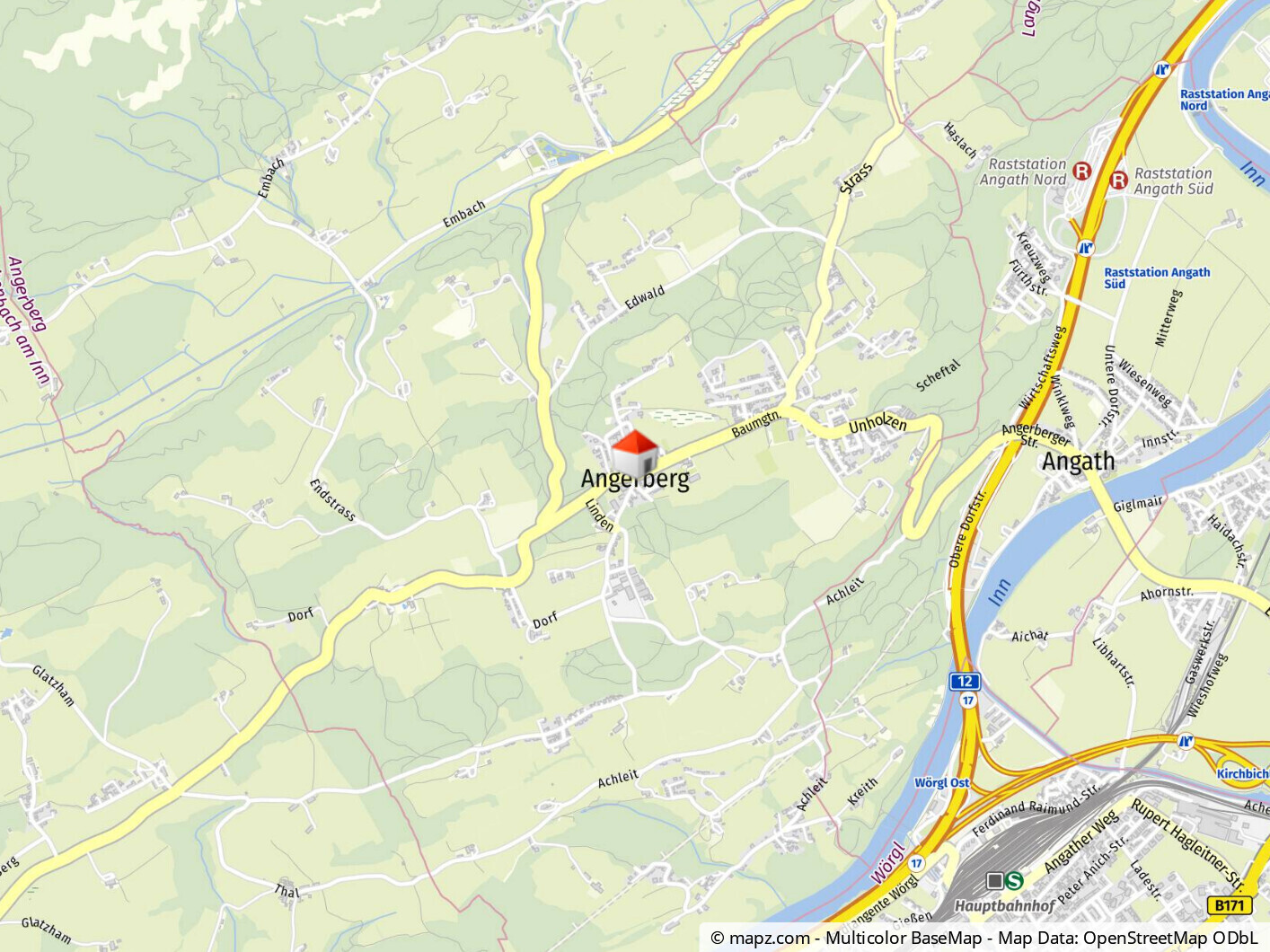 Angerberg am Hochplateau bei Wörgl