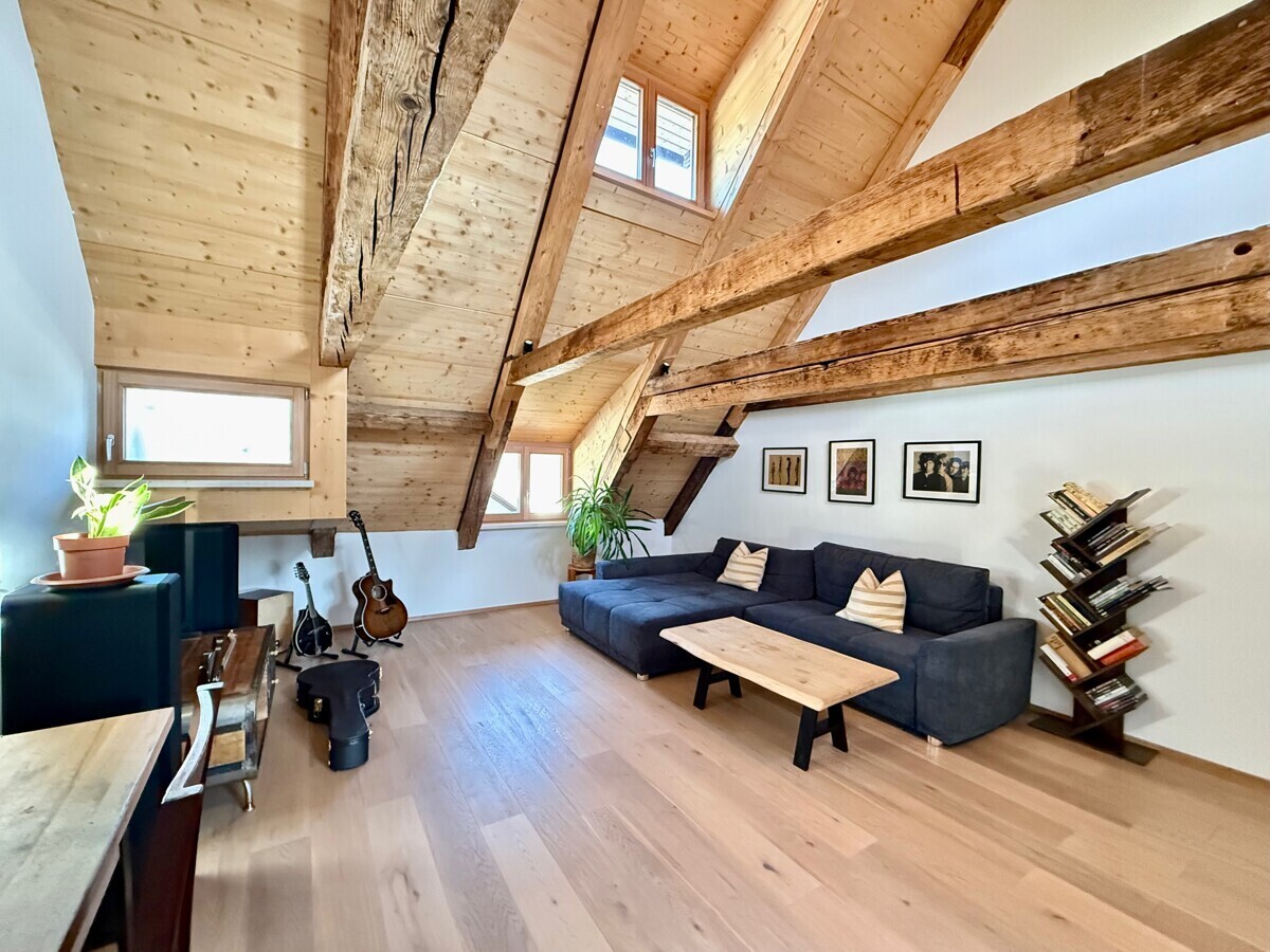 Freude am Wohnen- Loft-Feeling unter dem Erbe des 18. Jahrhunderts 