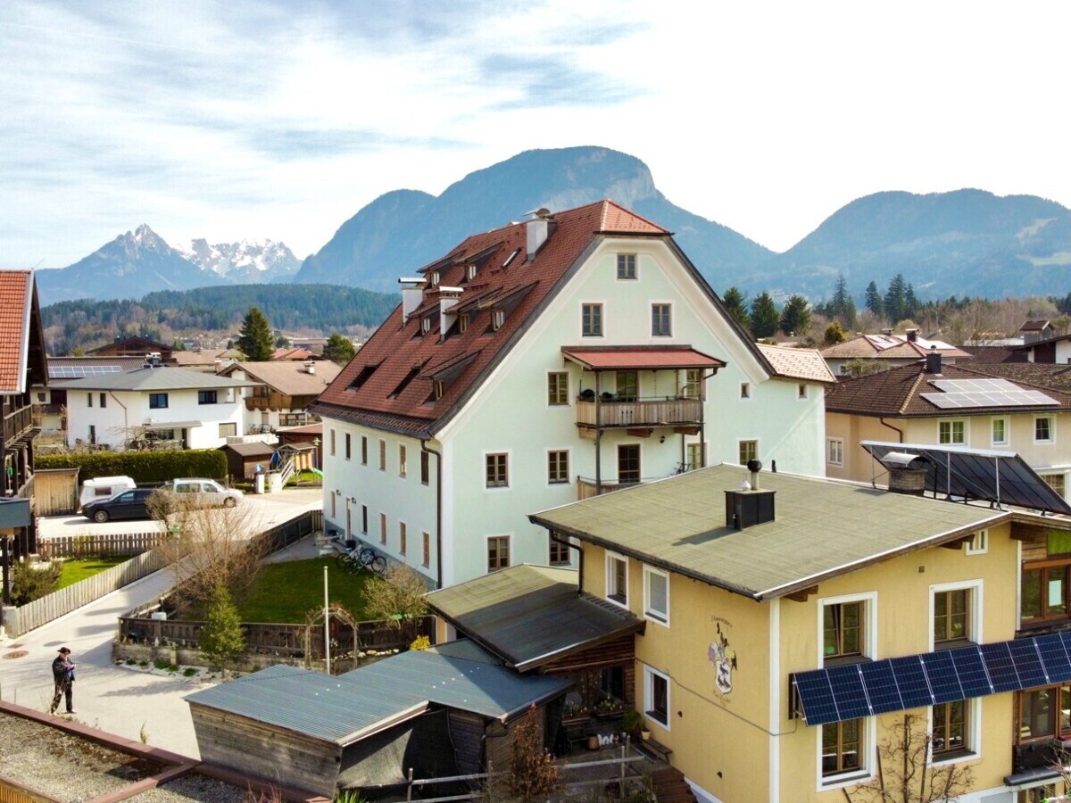 Rückansicht des Gebäudes