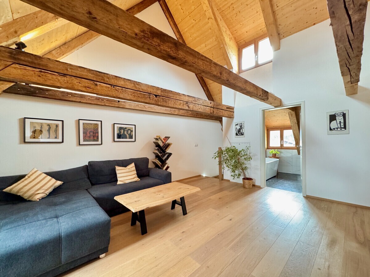 Freude am Wohnen- Loft-Feeling unter dem Erbe des 18. Jahrhunderts 