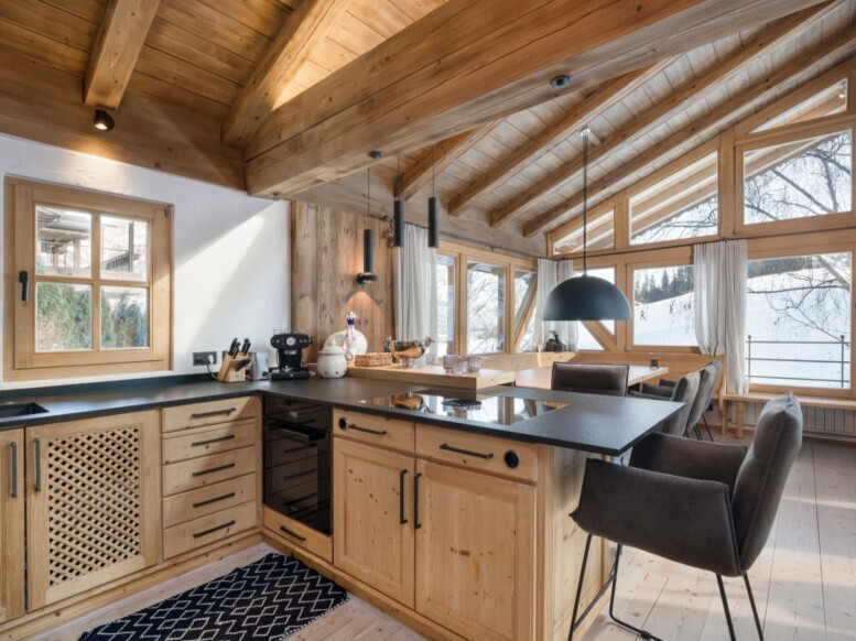 Ski in Ski Out Chalet mit Kaiserblick in Ellmau 4