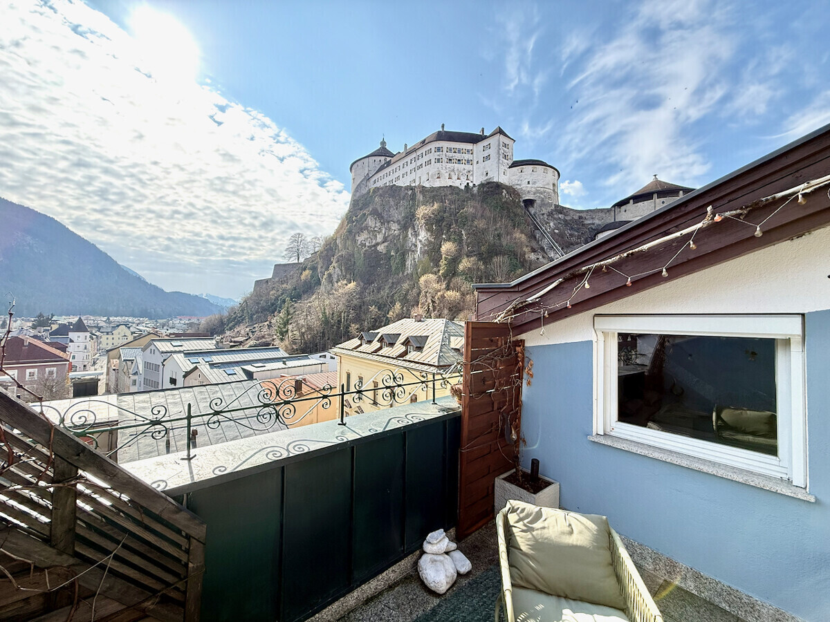 Die imposante Festung Geroldseck zum greifen nahe