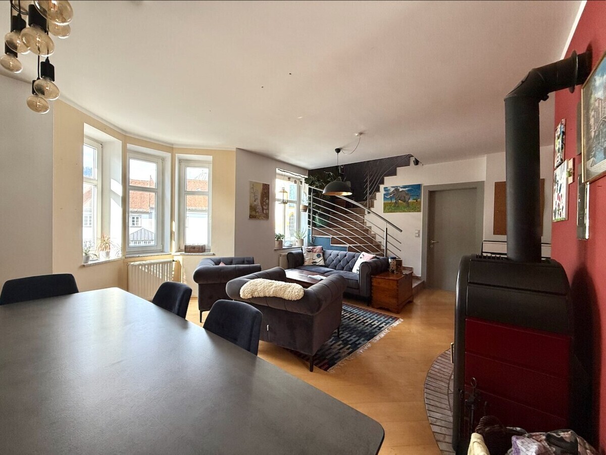 Wohnbereich mit Treppe