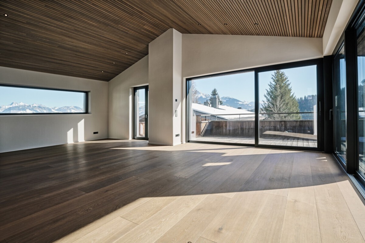 Essbereich mit Panoramablicke