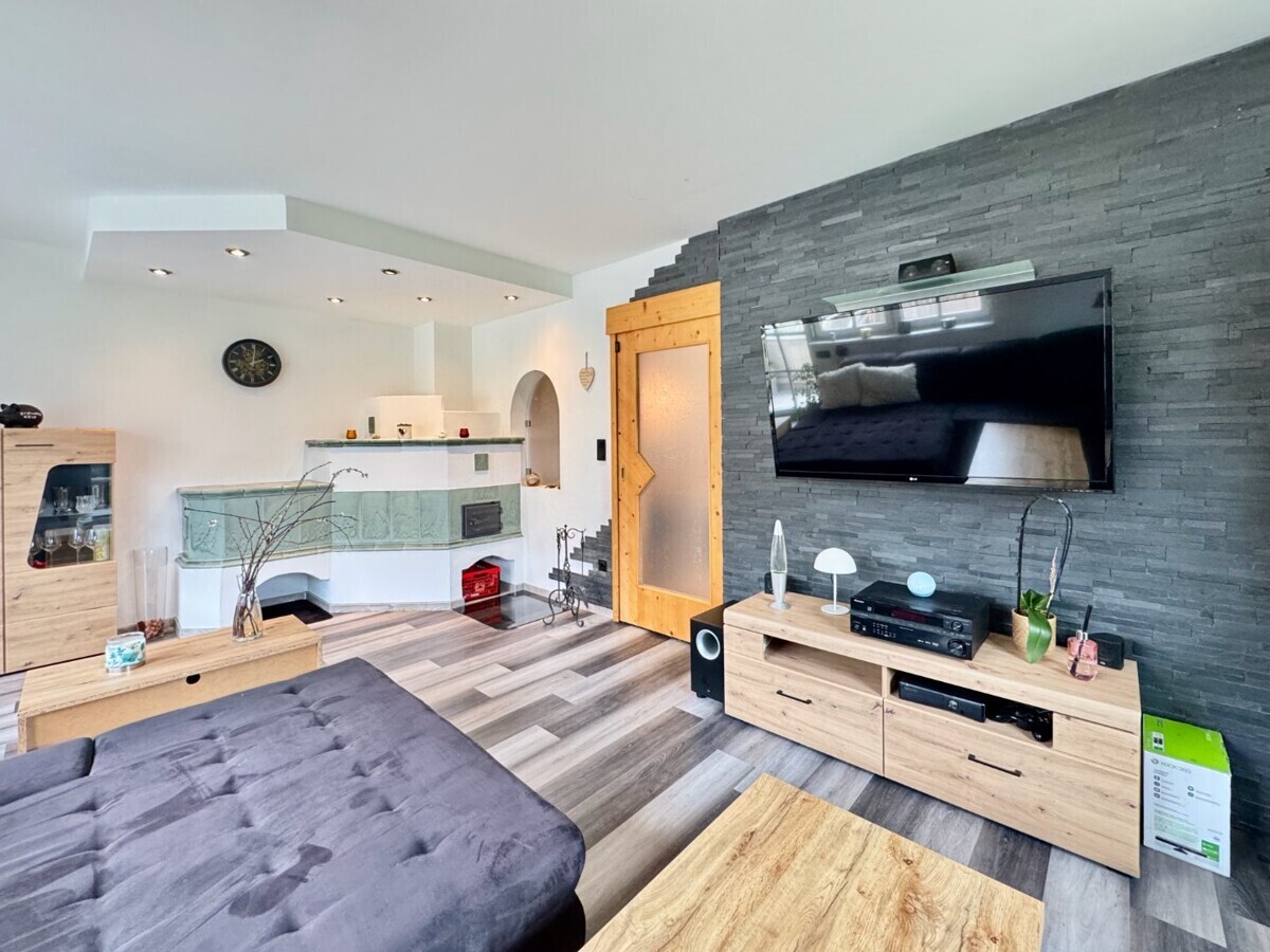Entertainmentbereich im Wohnzimmer