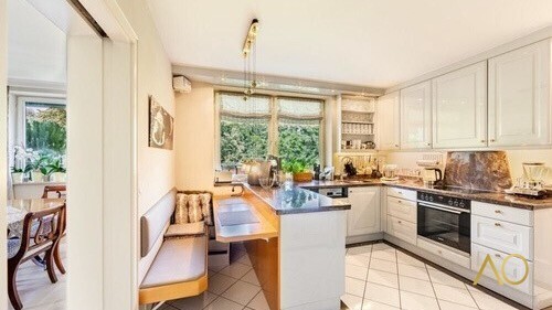 Kochen in der Dachterrassenwohnung München-Obermenzing