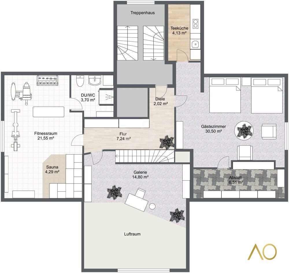 DG Dachterrassenwohnung München-Obermenzing
