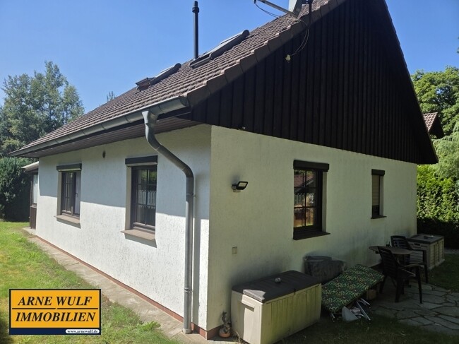 Haus von hinten
