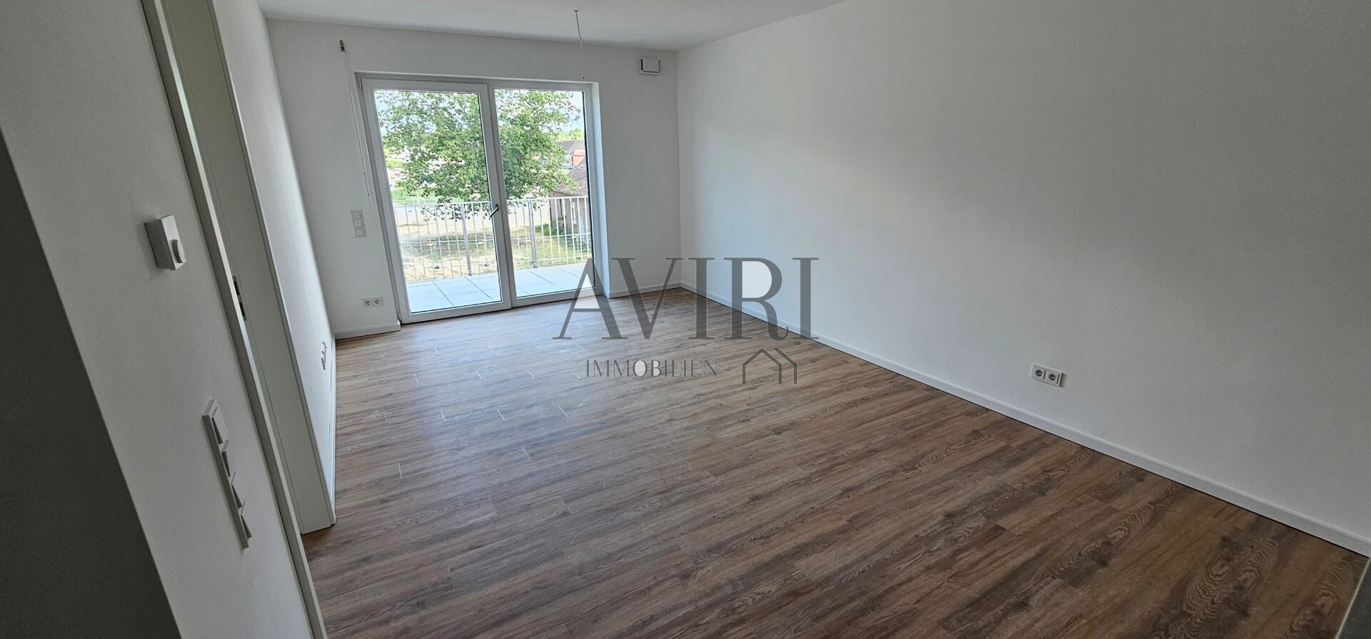 Sicht zum Balkon