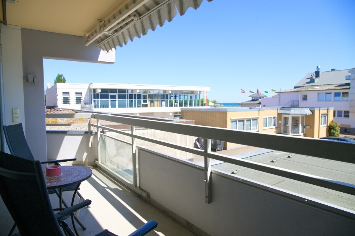 Balkon mit Aussicht