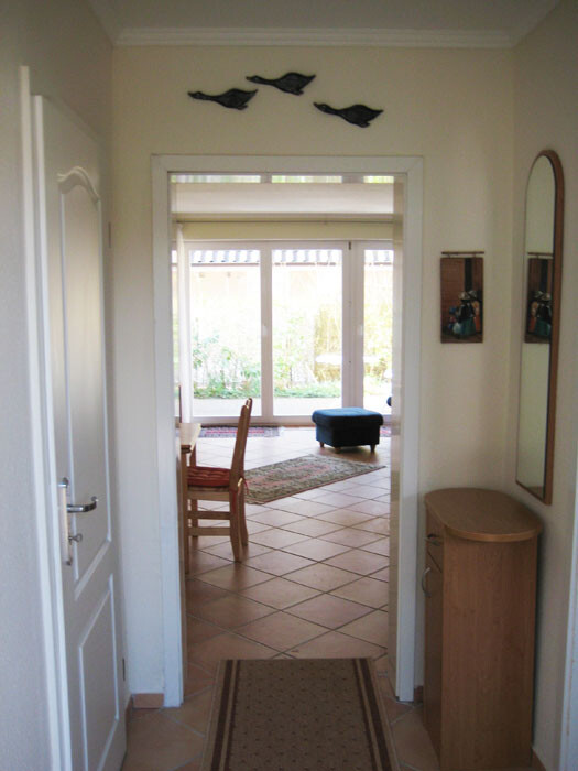 Flur Blick Wohnzimmer