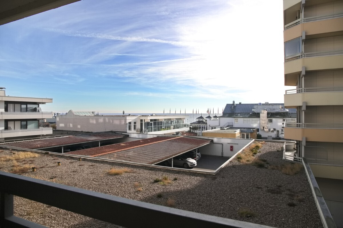 Ausblick vom Balkon