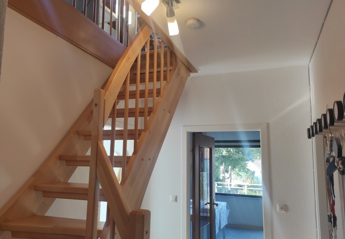 Treppe zum DG