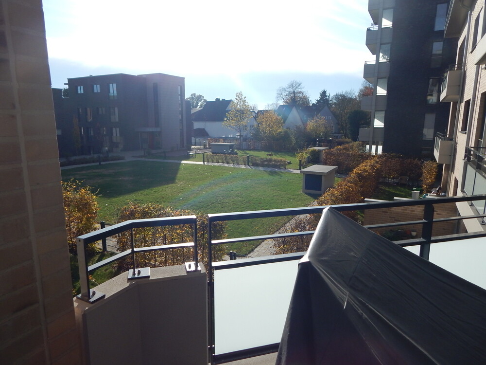 Blick vom Balkon