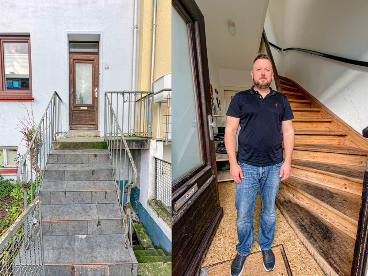 Reuter Str. vor der Tür