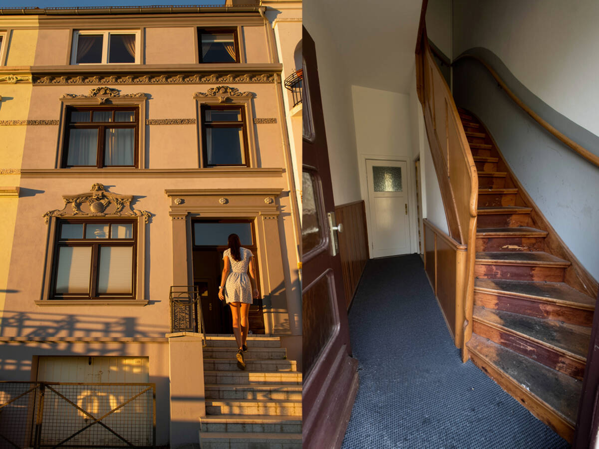 Loxstedter Treppenstufen Abendsonne II
