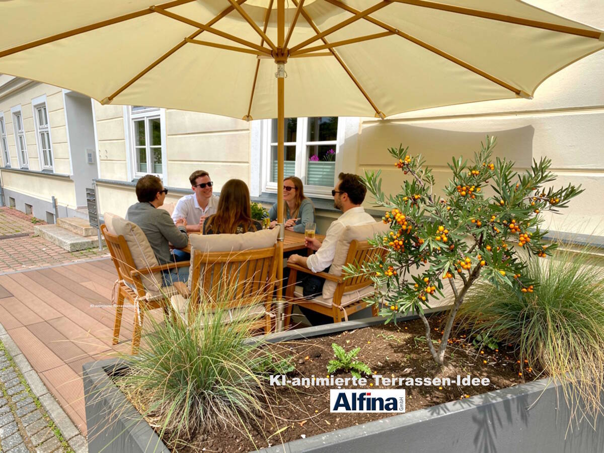 WE 2 Süd-Ost-Terrasse