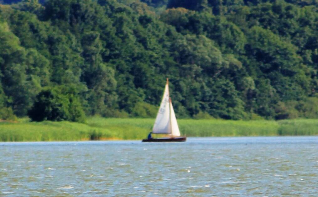 Hemmelsdorfer See - Segelboot