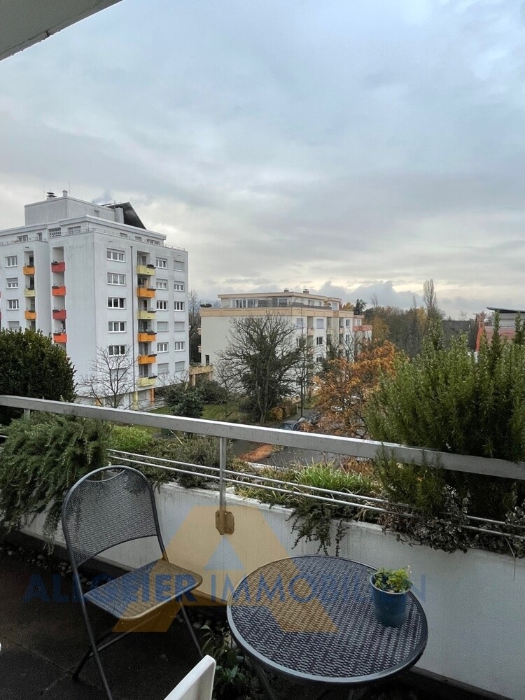 Balkon mit Blick nach Süden