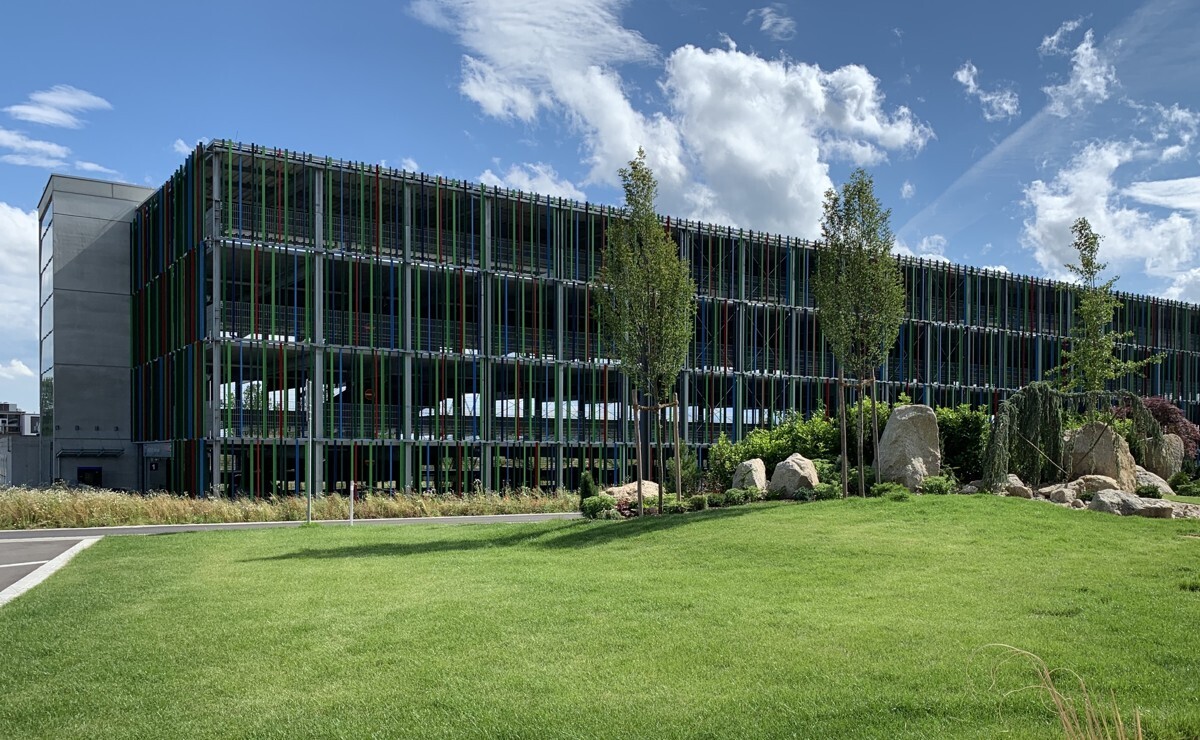Parkhaus am Visiopark:2