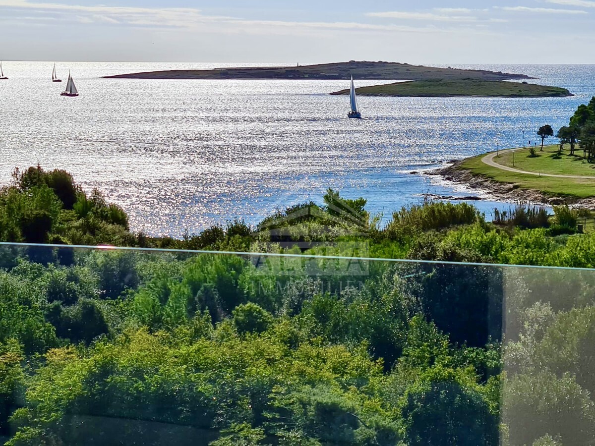Ausblick vom Balkon