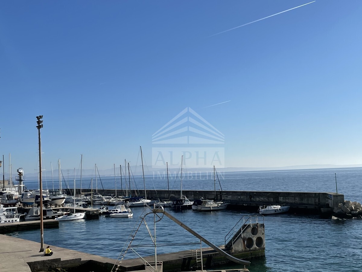 Ausblick von der Terrasse und Balkon auf den Bootsanleger