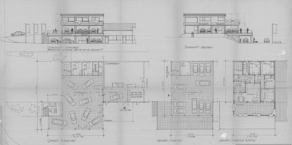 Grundrisse Autohaus 3