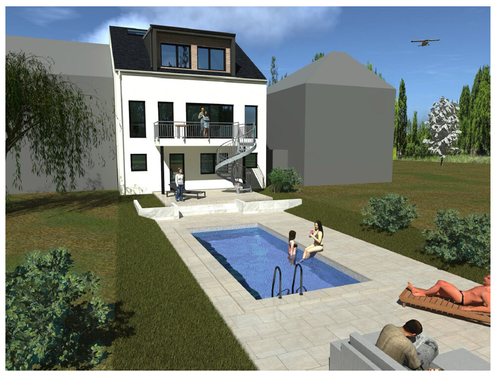 Visualisierung Haus 