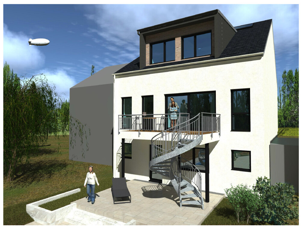 Visualisierung Haus 
