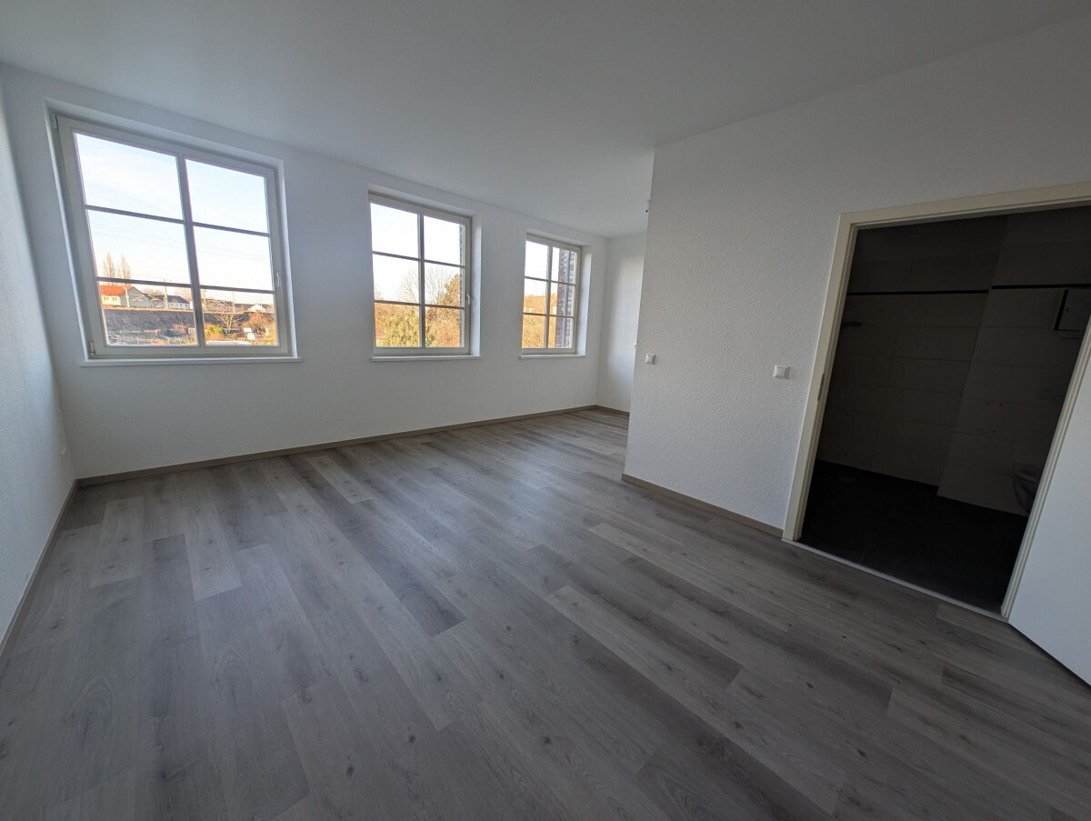 Wohnzimmer, offene Küche