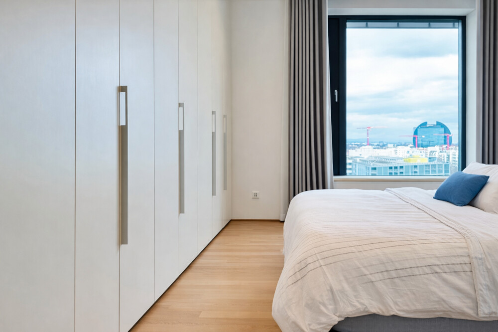 Schlafzimmer mit Weiterblick