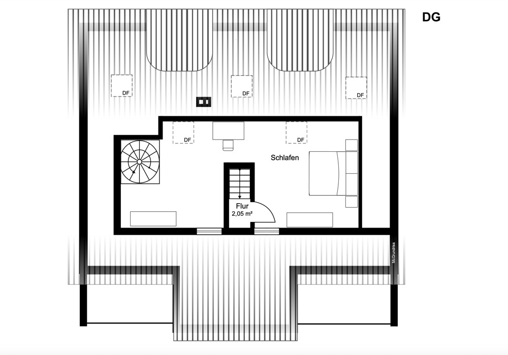 Grundriss DG