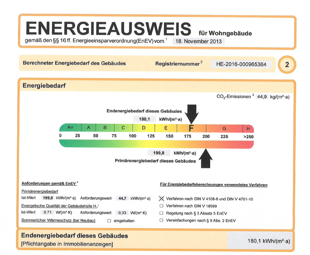 Energieausweis