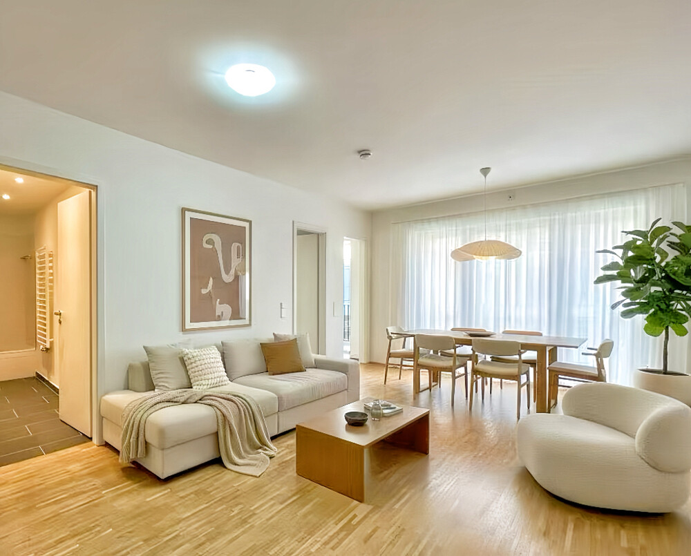 Wohnzimmer-Visualisierung