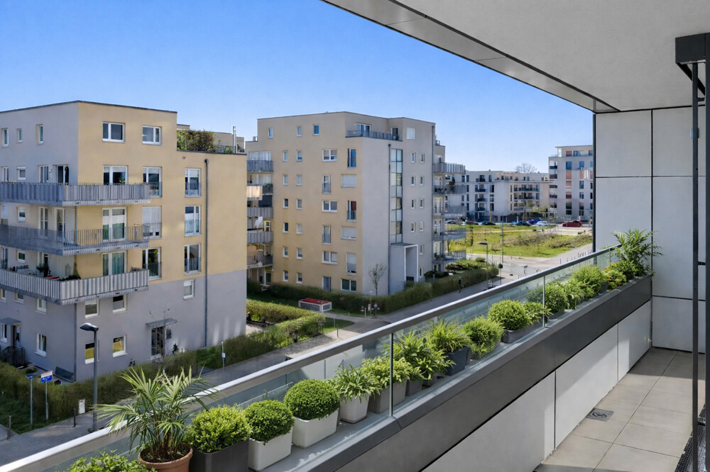 Süde Balkon