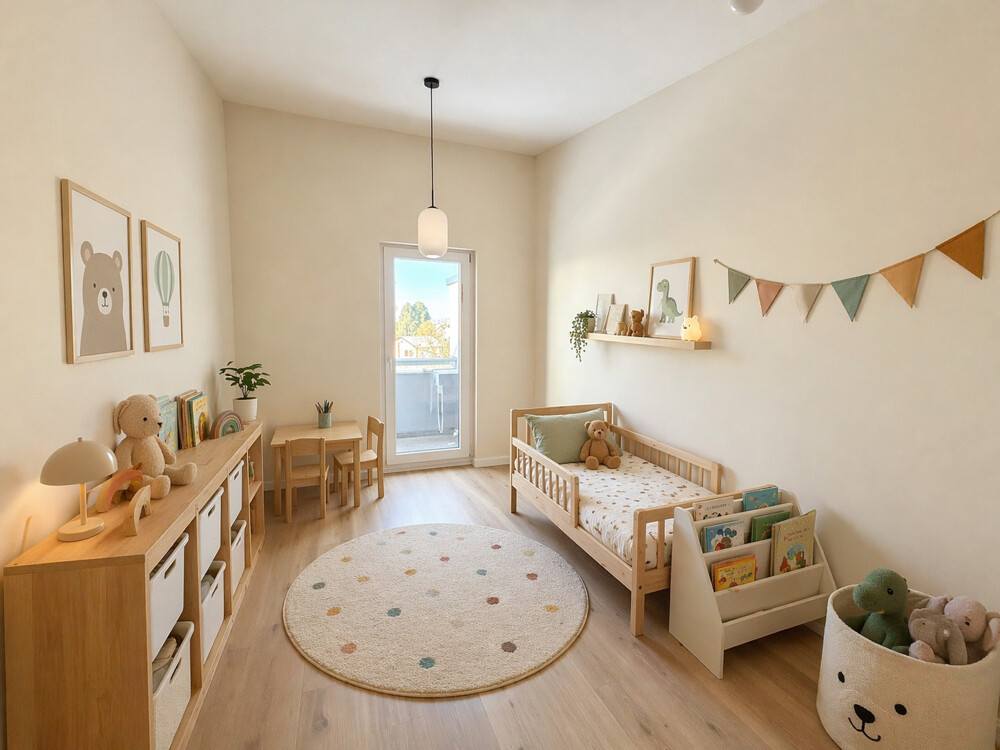 Kinder- oder Schlafzimmer