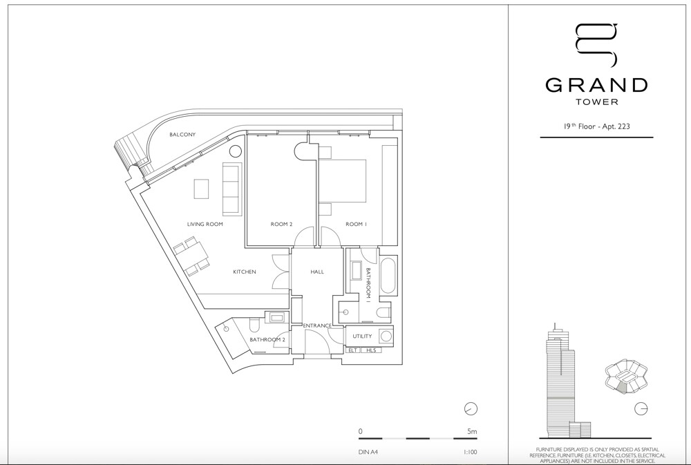 Grundriss Grand Tower 