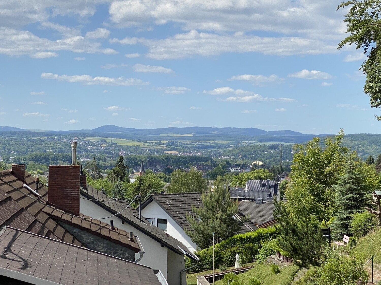 Aussicht aus Küche