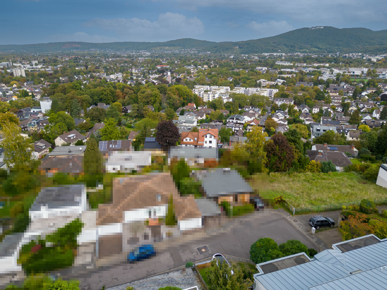 Luftaufnahme Ausblick