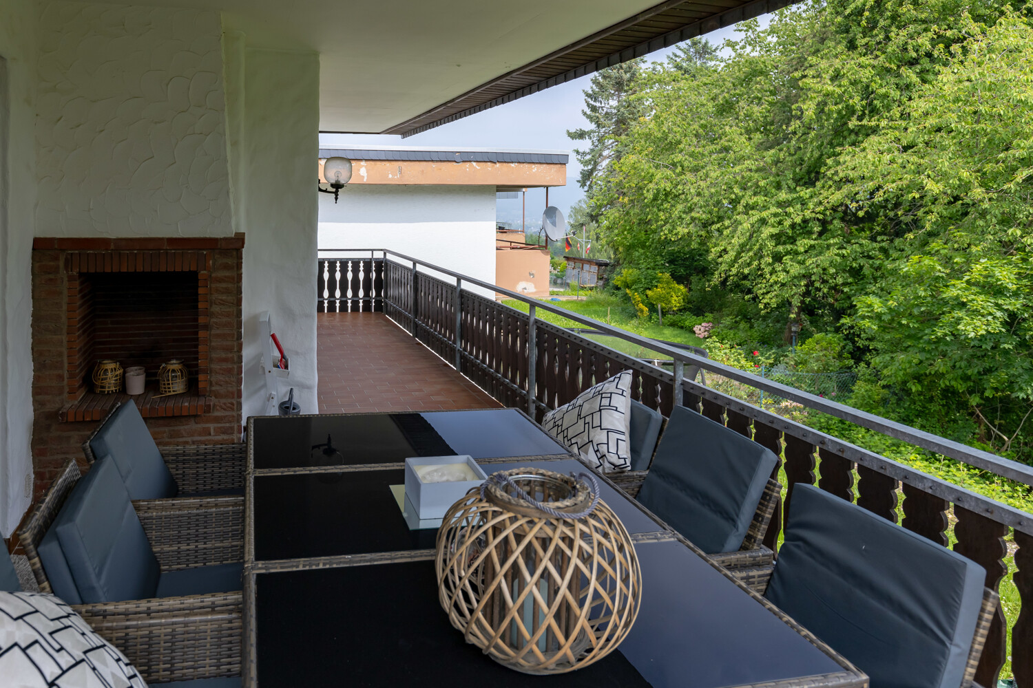 Terrasse Erdgeschoss